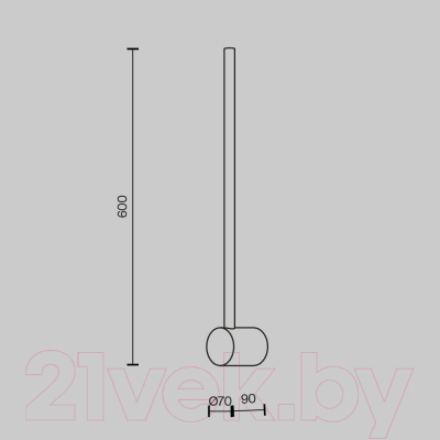 Бра Maytoni Light Stick MOD237WL-L6B3K