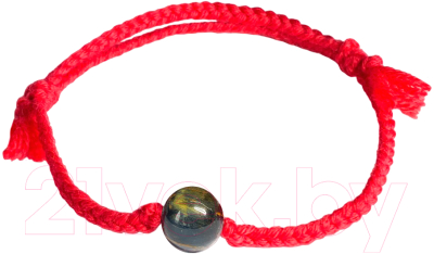 Браслет Wolves Красная нить с соколиным глазом 40979 - фото