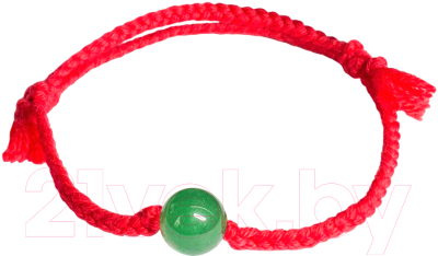 Браслет Wolves Красная нить с хризопразом 41003 - фото