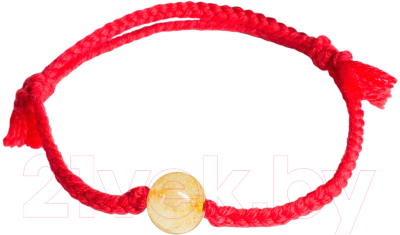 Браслет Wolves Красная нить с цитрином 41007 - фото