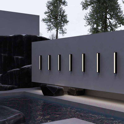 Бра уличное Maytoni Corte O571WL-L20B3K