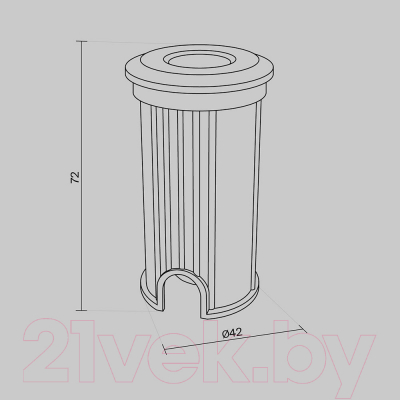 Светильник уличный Maytoni Flash O044DL-L1S3K2