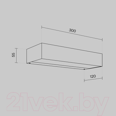 Бра уличное Maytoni Lot O428WL-L10GF3K
