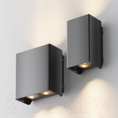 Бра уличное Maytoni Shell O570WL-L10B3K