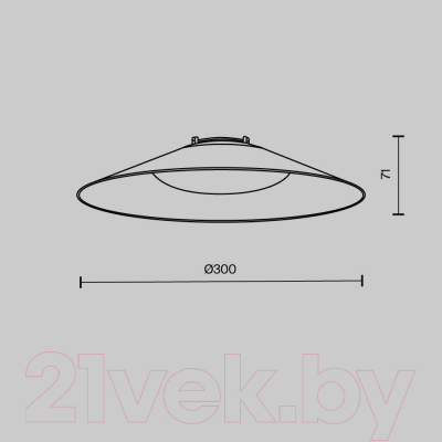 Потолочный светильник Maytoni Campana TR127B-12W3K-B