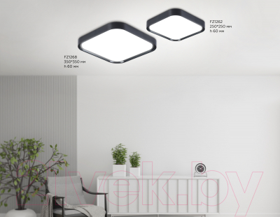 Потолочный светильник Ambrella FZ1262 BK