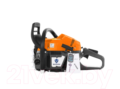 Бензопила цепная Holzfforma G372 без шины и цепи (CS36588GY)