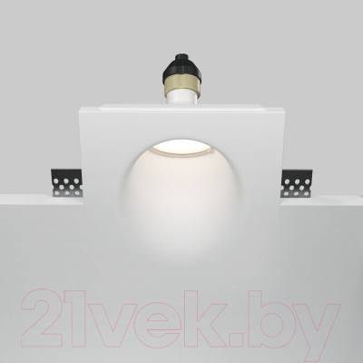 Точечный светильник Maytoni Gyps Modern DL001-WW-01-W