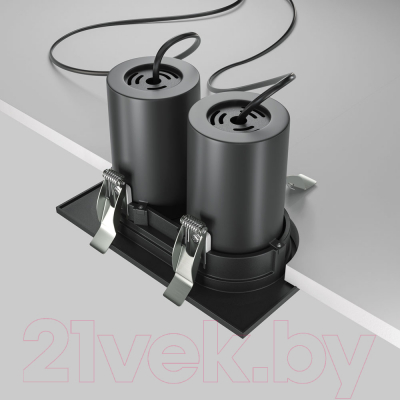 Точечный светильник Maytoni Hidden DL045-02-10W3K-B