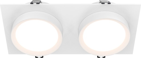 Точечный светильник Maytoni Hoop DL086-02-GX53-SQ-W - фото