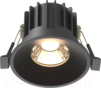 Точечный светильник Maytoni Round DL058-12W3K-B - фото