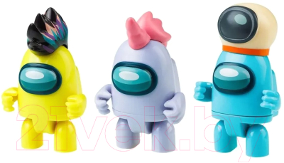 Набор фигурок коллекционных Among Us Желтый герой / AU6303B - фото