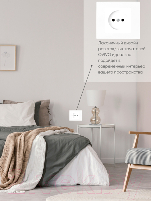 Розетка Ovivo 600-000301-215