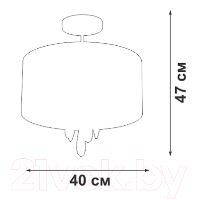 Люстра Vitaluce V2864-9/3PL