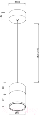 Потолочный светильник Moderli Rinna / V10867-PL