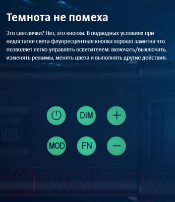 Осветитель студийный Godox Dive Light WT40D для подводной съемки / 30438