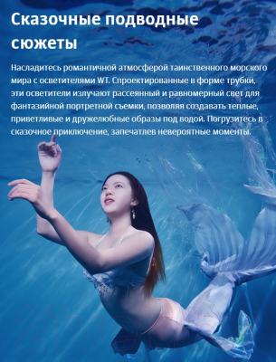 Осветитель студийный Godox Dive Light WT40D для подводной съемки / 30438