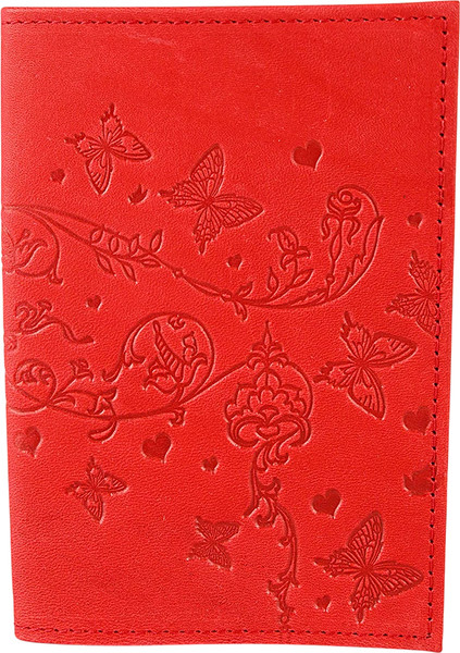 Обложка на паспорт Poshete 676-1/2-040-201RED - фото