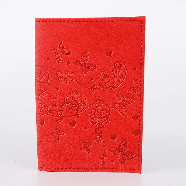 Обложка на паспорт Poshete 676-1/2-040-201RED