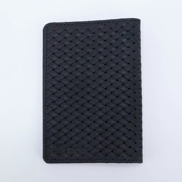 Обложка на паспорт Poshete 681-OP0111303-BLK