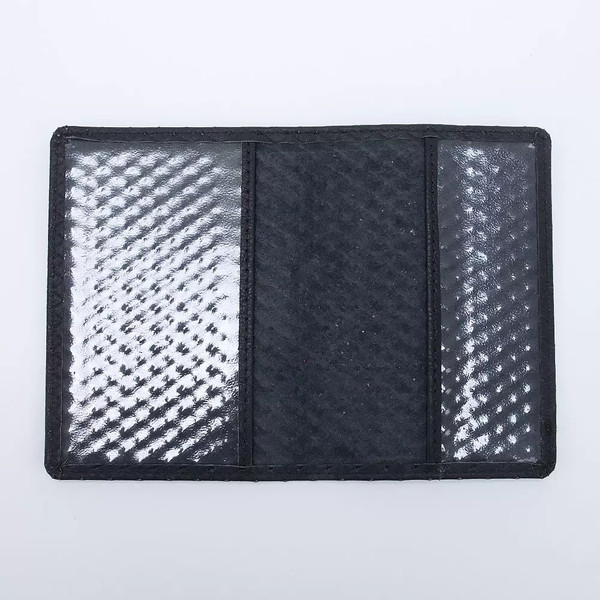 Обложка на паспорт Poshete 681-OP0111303-BLK