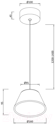 Потолочный светильник Moderli Atla / V10888-PL