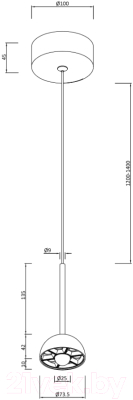 Потолочный светильник Moderli Fiona / V10894-PL