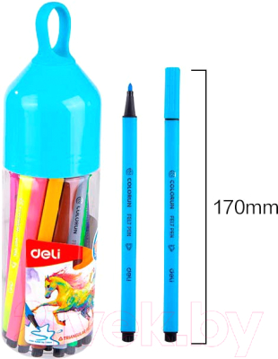 Фломастеры Deli C10526