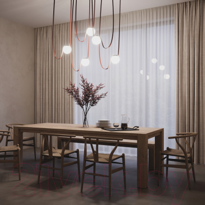 Потолочный светильник Maytoni Luna TR125B-10W3K-B