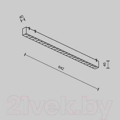 Потолочный светильник Maytoni Points TR128B-24W4K-M-B