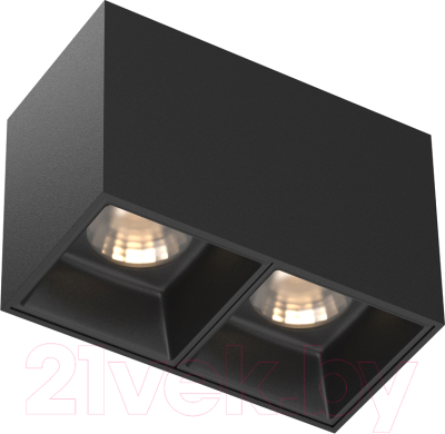 Потолочный светильник Maytoni Alfa LED C065CL-02-L12W3K-B - фото