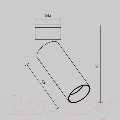 Потолочный светильник Maytoni Focus Led C055CL-L12W3K-W-BS
