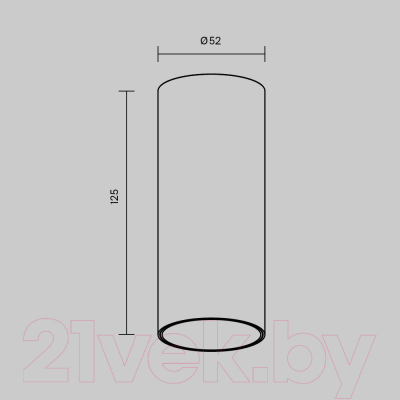 Потолочный светильник Maytoni Focus Led C056CL-L12W3K-W-BS