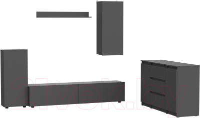 Горка Mio Tesoro МГС 10 (графит серый)