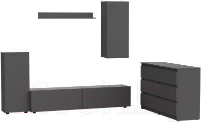 Горка Mio Tesoro МГС 10 (графит серый)