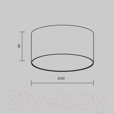 Точечный светильник Maytoni Zon C032CL-12W4K-RD-MG
