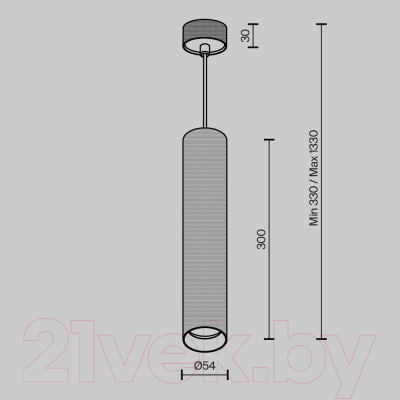 Потолочный светильник Maytoni Artisan P082PL-GU10-MG