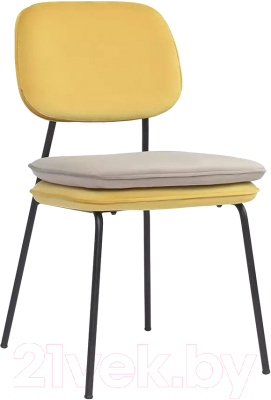 Стул Bergenson Bjorn Pea / BB0000617 (желтый/бежевый) - фото