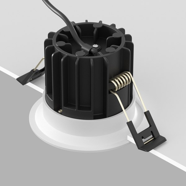 Точечный светильник Maytoni Round DL058-12W3K-W