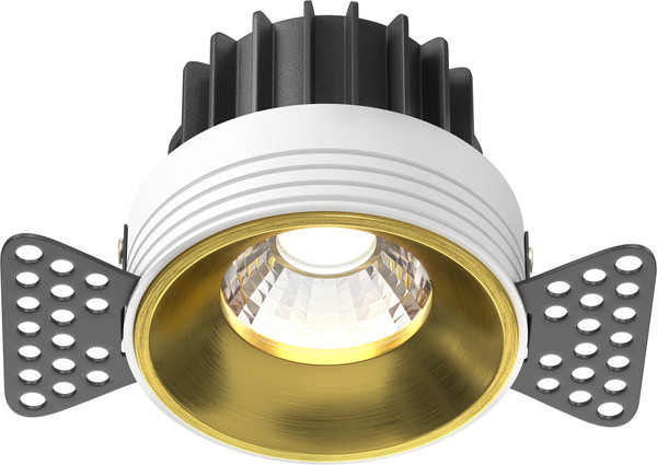 Точечный светильник Maytoni Round DL058-12W4K-TRS-BS - фото