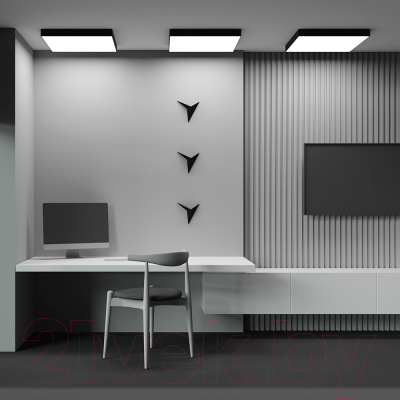 Потолочный светильник Maytoni Zon C032CL-90W3K-SQ-B