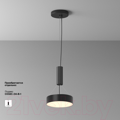 Потолочный светильник Maytoni Zon C032CL-24W3K-RD-B