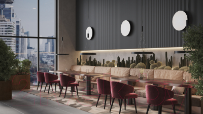 Потолочный светильник Maytoni Zon C032CL-24W3K-RD-B