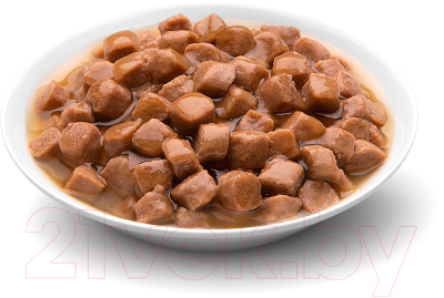 Влажный корм для кошек Kitekat С курицей в соусе