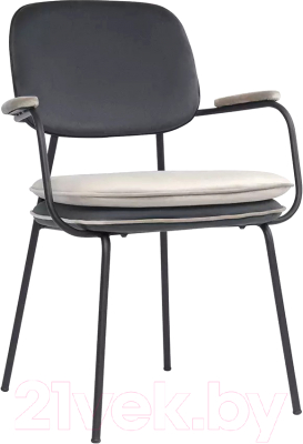 Стул Bergenson Bjorn Pea / BB0000700 (темно-серый/бежевый) - фото