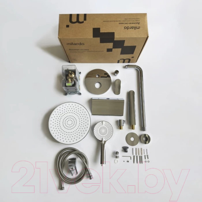 Душевая система со смесителем Milardo Rora RORSB03M68