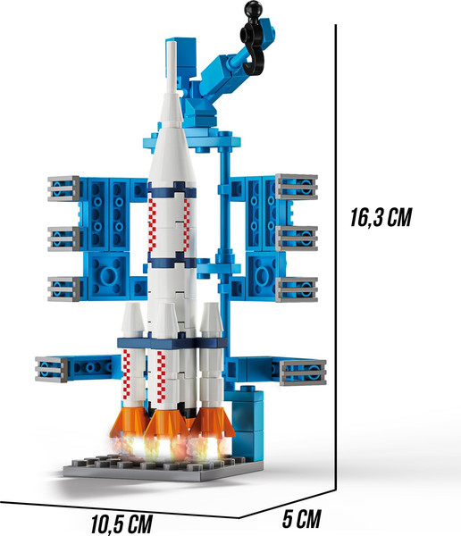 Конструктор Unicon Космос Ракетоноситель 9824848 / 123-703