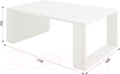 Журнальный столик Мебелик BeautyStyle 25