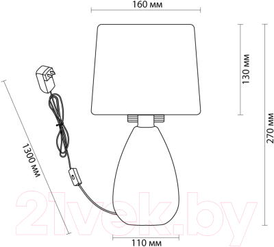 Прикроватная лампа Lumion Fusae 5667/1T