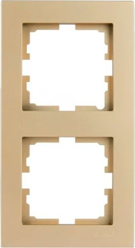 Рамка для выключателей и розеток Lezard Vesna 742-3600-152 - фото